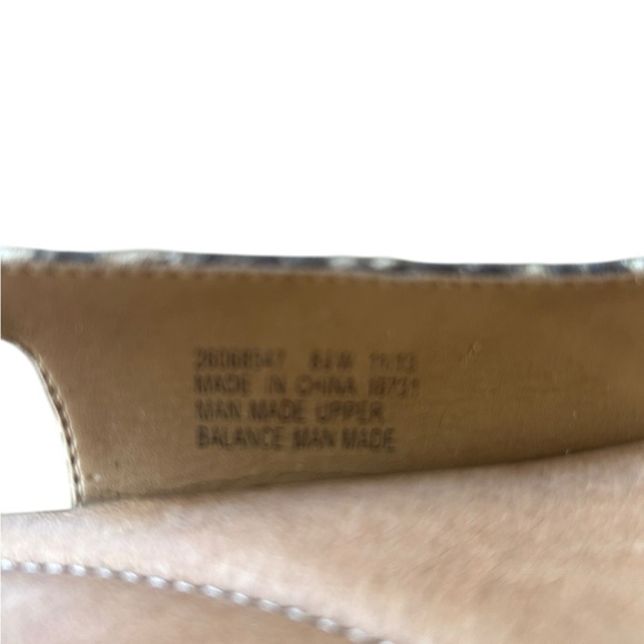 Clarks Artisan Orlena Snakeskin Wedge Sandals - Currant Natural Print - Size 8.5 - Picture 6 of 6